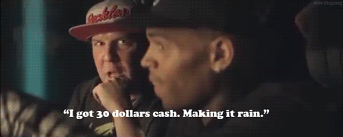 Artiesten Gifs Chris brown luchtig 
