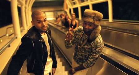 Artiesten Gifs Chris brown mv mijn shit 