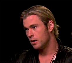 Chris Hemsworth GIF. Gifs Filmsterren Chris hemsworth Rollenspel 