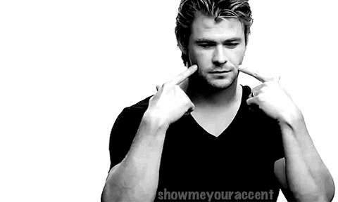 Chris Hemsworth GIF. Kristen stewart Gifs Filmsterren Chris hemsworth Schemering Rij 