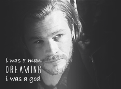 Chris Hemsworth GIF. Gifs Filmsterren Chris hemsworth Thor the dark world Chemsedit 
