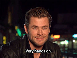 Chris Hemsworth GIF. Thor Gifs Filmsterren Chris hemsworth Reactie 