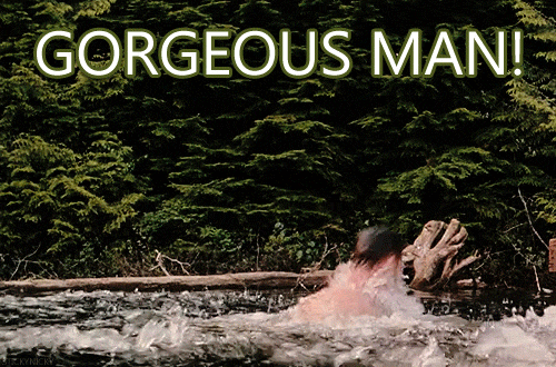 Chris Hemsworth GIF. Gifs Filmsterren Chris hemsworth Hut in het bos 