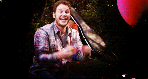 Chris Pratt GIF. Beroemdheden Tv Gifs Filmsterren Chris pratt Parks and recreation 