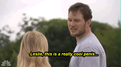 Chris Pratt GIF. Televisie Gifs Filmsterren Chris pratt Parks and recreation Andy dwyer 