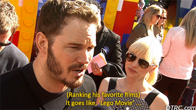Chris Pratt GIF. Guardians of the galaxy Gifs Filmsterren Chris pratt 