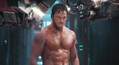 Chris Pratt GIF. Guardians of the galaxy Gifs Filmsterren Chris pratt Parks and recreation Parken rec 
