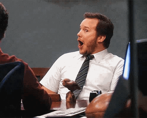 Chris Pratt GIF. Kat Gifs Filmsterren Chris pratt Gelukkig Parks and recreation Andy dwyer 