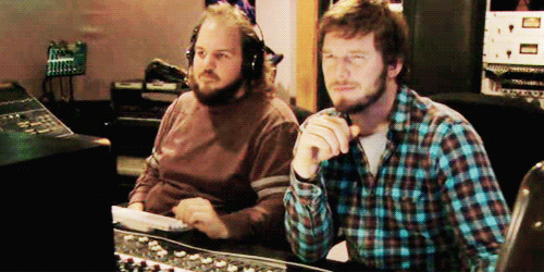 Chris Pratt GIF. Televisie Tv Gifs Filmsterren Chris pratt Parks and recreation 