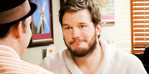 Chris Pratt GIF. Beroemdheden Tv Gifs Filmsterren Chris pratt Parks and recreation 