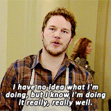 Chris Pratt GIF. Televisie Tv Gifs Filmsterren Chris pratt 4 Parks and recreation 