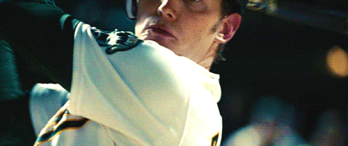 Chris Pratt GIF. Gifs Filmsterren Chris pratt Moneyball 