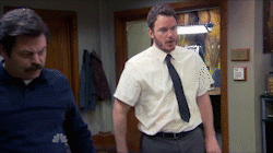 Chris Pratt GIF. Tv Gifs Filmsterren Chris pratt Parks and recreation 