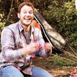 Chris Pratt GIF. Gifs Filmsterren Chris pratt Parks and recreation Andy dwyer Parken rec 