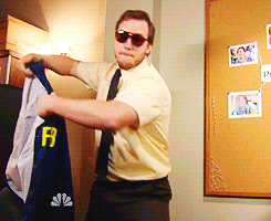 Chris Pratt GIF. Bioscoop Tv Gifs Filmsterren Chris pratt Parks and recreation 