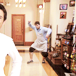 Chris Pratt GIF. Televisie Gifs Filmsterren Chris pratt Parks and recreation Andy dwyer 