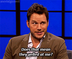 Chris Pratt GIF. Dankjewel Gifs Filmsterren Chris pratt 
