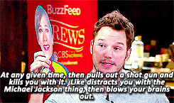 Chris Pratt GIF. Televisie Tv Gifs Filmsterren Chris pratt 4 Parks and recreation 