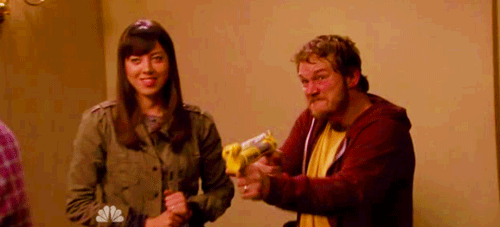Honden GIF. Dieren Liefde Tv Gifs Hond Filmsterren Chris pratt Parks and recreation Andy dwyer 