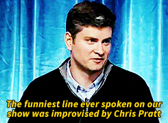 Chris Pratt GIF. Gifs Filmsterren Chris pratt Lekker 