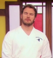 Chris Pratt GIF. Tv Gifs Filmsterren Chris pratt Werkend Parks and recreation Andy dwyer 