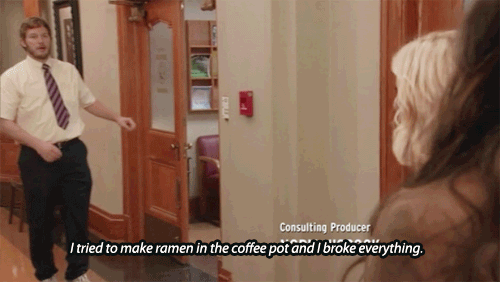 Chris Pratt GIF. Wow Gifs Filmsterren Chris pratt Geschokt Woah Plotselinge besef Parks and recreation Andy dwyer 