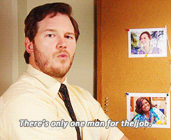 Chris Pratt GIF. Tv Gifs Filmsterren Chris pratt Parks and recreation 