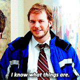Chris Pratt GIF. Televisie Tv Gifs Filmsterren Chris pratt 4 Parks and recreation 