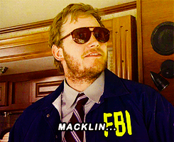 Chris Pratt GIF. Gifs Filmsterren Chris pratt Parks and recreation Andy dwyer Bert macklin 