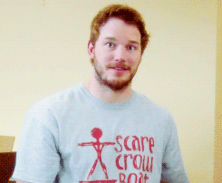Chris Pratt GIF. Gifs Filmsterren Chris pratt Marvelcastedit Ik houd zoveel van hem zijn dom Gotg premi&egrave;re 
