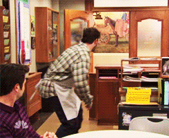 Chris Pratt GIF. Televisie Gifs Filmsterren Chris pratt Parks and recreation Andy dwyer 