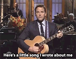 Chris Pratt GIF. Tv Gifs Filmsterren Chris pratt Parks and recreation 