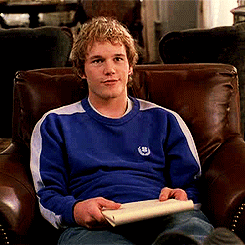 Chris Pratt GIF. Gifs Filmsterren Chris pratt Everwood Heldere abbott Everwood 1x19 