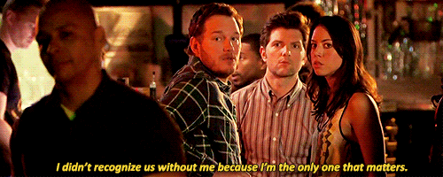 Chris Pratt GIF. Tv Gifs Filmsterren Chris pratt Gelukkig Parks and recreation Andy dwyer 