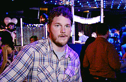 Chris Pratt GIF. Bioscoop Televisie Tv Gifs Filmsterren Chris pratt Parks and recreation 
