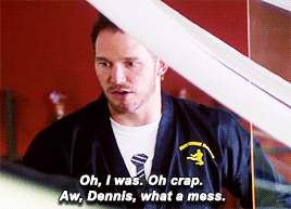 Chris Pratt GIF. Tv Gifs Filmsterren Chris pratt Fabelachtig Hair flip Parks and recreation 
