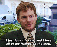 Chris Pratt GIF. Tv Kat Gifs Filmsterren Chris pratt Parks and recreation Andy dwyer 