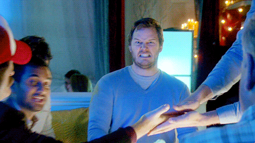 Chris Pratt GIF. Bioscoop Televisie Tv Gifs Filmsterren Chris pratt Parks and recreation 