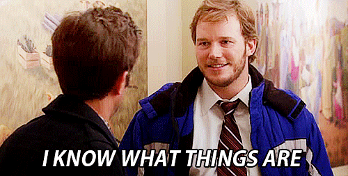 Chris Pratt GIF. Tv Gifs Filmsterren Chris pratt Parks and recreation Andy dwyer 