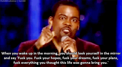 Chris Rock GIF. Gifs Filmsterren Chris rock Komedie Leven Realiteit Mislukking Sta op Comedians Zwarte mannen 
