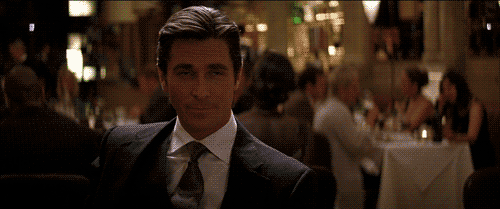 Christian Bale GIF. Gifs Filmsterren Christian bale The prestige 