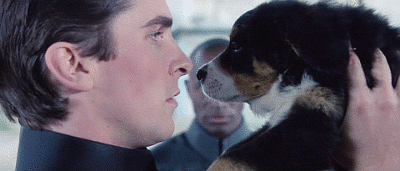 Christian Bale GIF. Gifs Filmsterren Christian bale Candids Mijn silly 