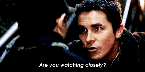 Christian Bale GIF. Gifs Filmsterren Christian bale The prestige 