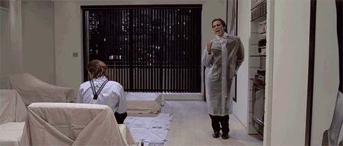 Christian Bale GIF. Films Gifs Filmsterren Christian bale De bloemen van de oorlog 