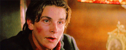 Christian Bale GIF. Gifs Filmsterren Christian bale Newsies Kenny ortega 