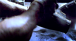 Christian Bale GIF. Gifs Filmsterren Christian bale Geschokt Verwonderd Lachend 