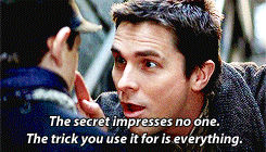 Christian Bale GIF. Gifs Filmsterren Christian bale The prestige 