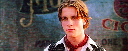 Christian Bale GIF. Gifs Filmsterren Christian bale Newsies Kenny ortega 