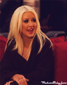 Christina Aguilera GIF. Artiesten Christina aguilera Gifs Xtina Klucht 