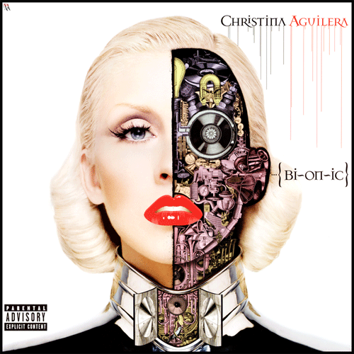 Artiesten Christina aguilera Gifs album cover bionische 